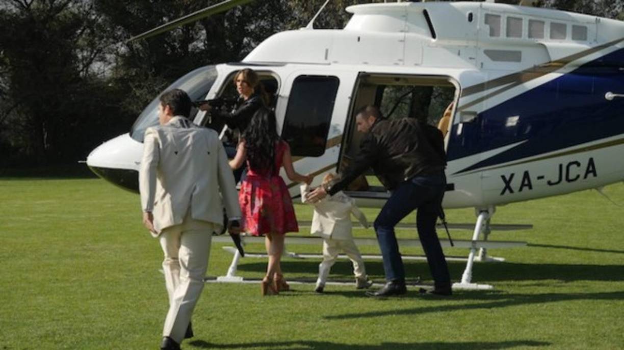 Aurelio rescata a sus dos hijos.