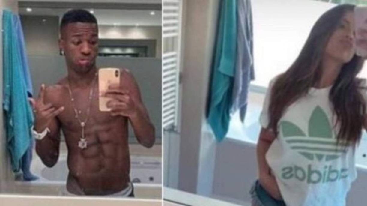 El romance entre Vinicius y la chica brasileña lo ha destapado el conocido diario brasileño 'Lance' después de que los dos compartieran sin darse cuenta unas fotografías en el mismo escenario: un baño de la casa en la que vive Vinicius en Madrid.