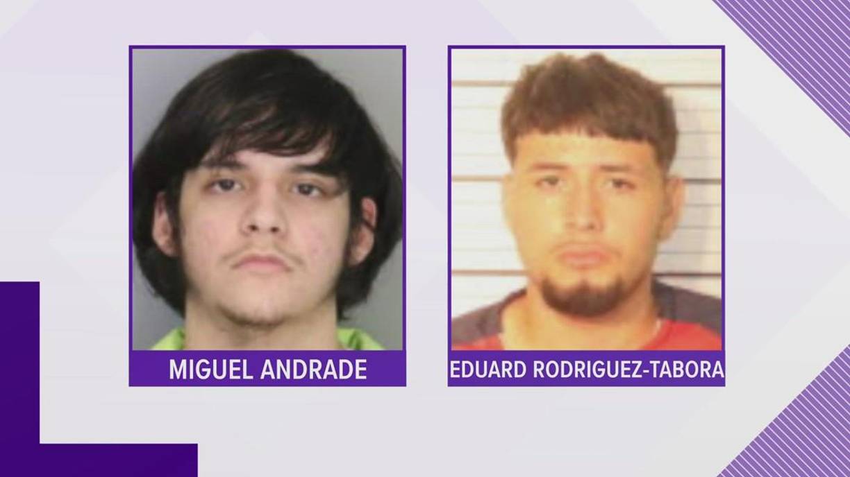 Dos jóvenes, uno de 15 años identificado como Miguel Andrade, y otro de 20, fueron arrestados y posteriormente sentenciados.