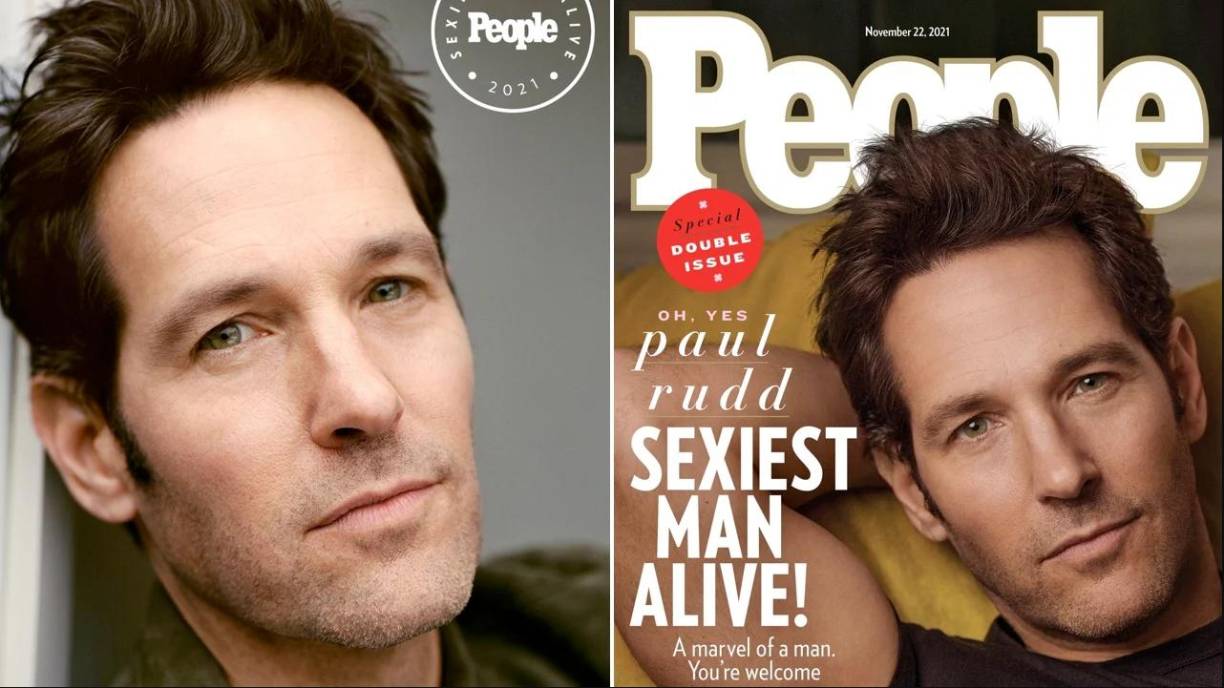 El actor, de 52 años, ha sido catalogado a lo largo de su carrera con todo tipo de adjetivos, “como amable, autocrítico, afable o trabajador”, asegura la revista, que incluye una foto en su portada del protagonista de “The Ant-Man” y anuncia este nuevo “nombramiento”.