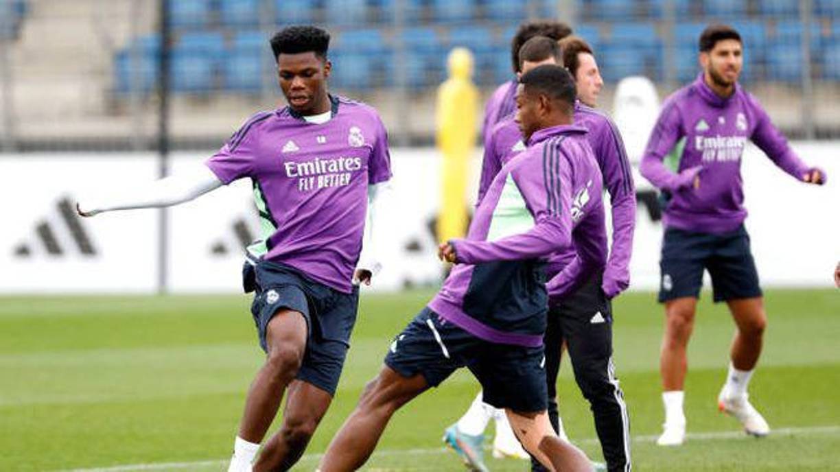 Por otra parte, el conjunto de Carlo Ancelotti pierde a dos de sus figuras, Aurélien Tchouameni y David Alaba, por lesión. 