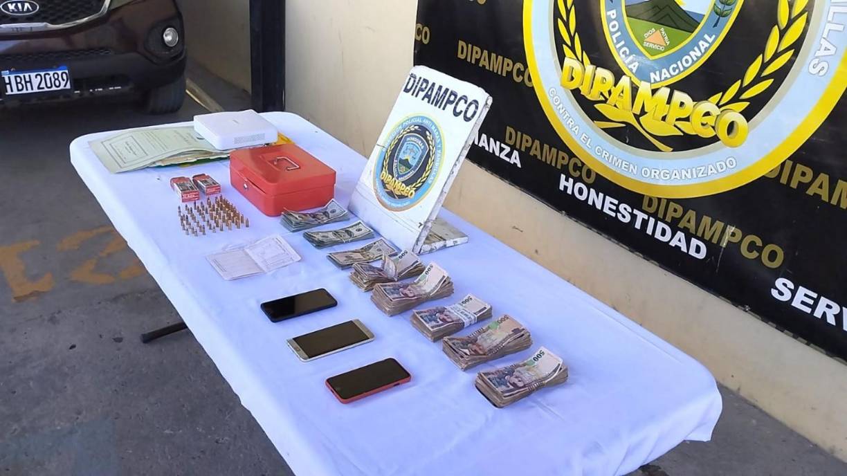 El decomiso se realizó en el sector conocidpo como El Portal, en el municipio de El Paraíso.