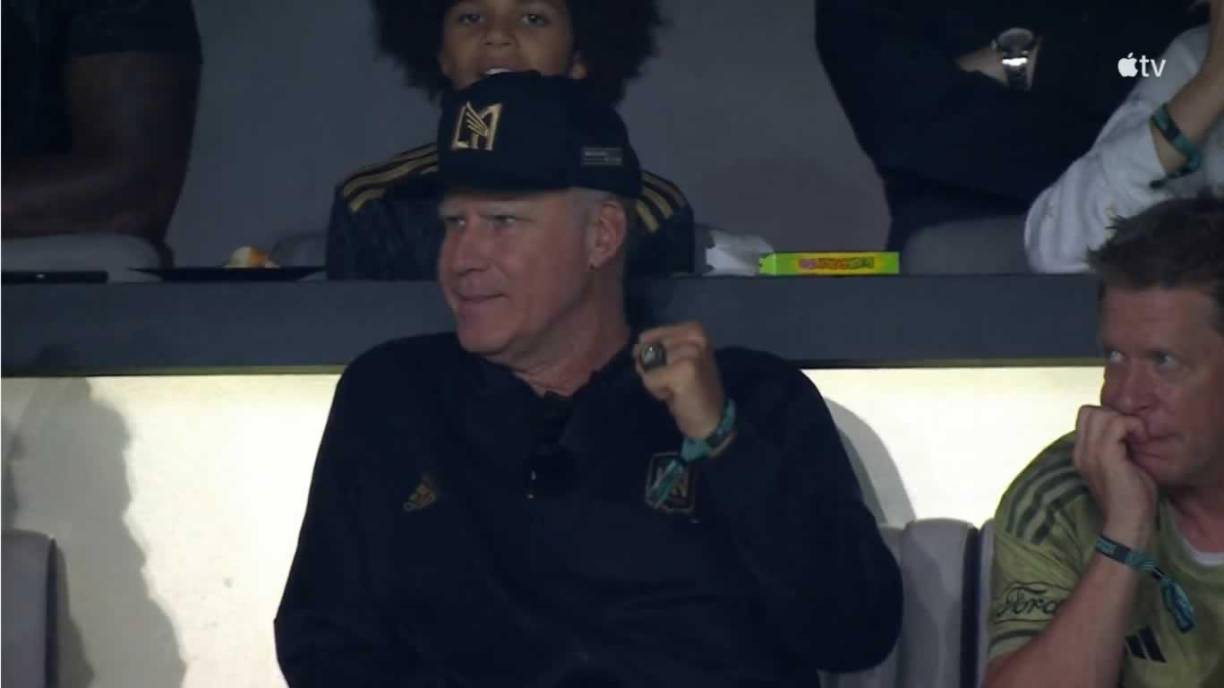 El también actor estadoundiense Will Ferrell llegó a apoyar a su equipo Los Ángeles FC.