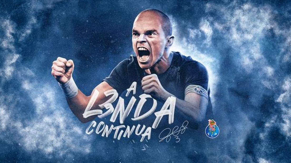 Renovación: Pepe está para rato, y es que el defensor alargó su contrato con el Oporto hasta 2024.