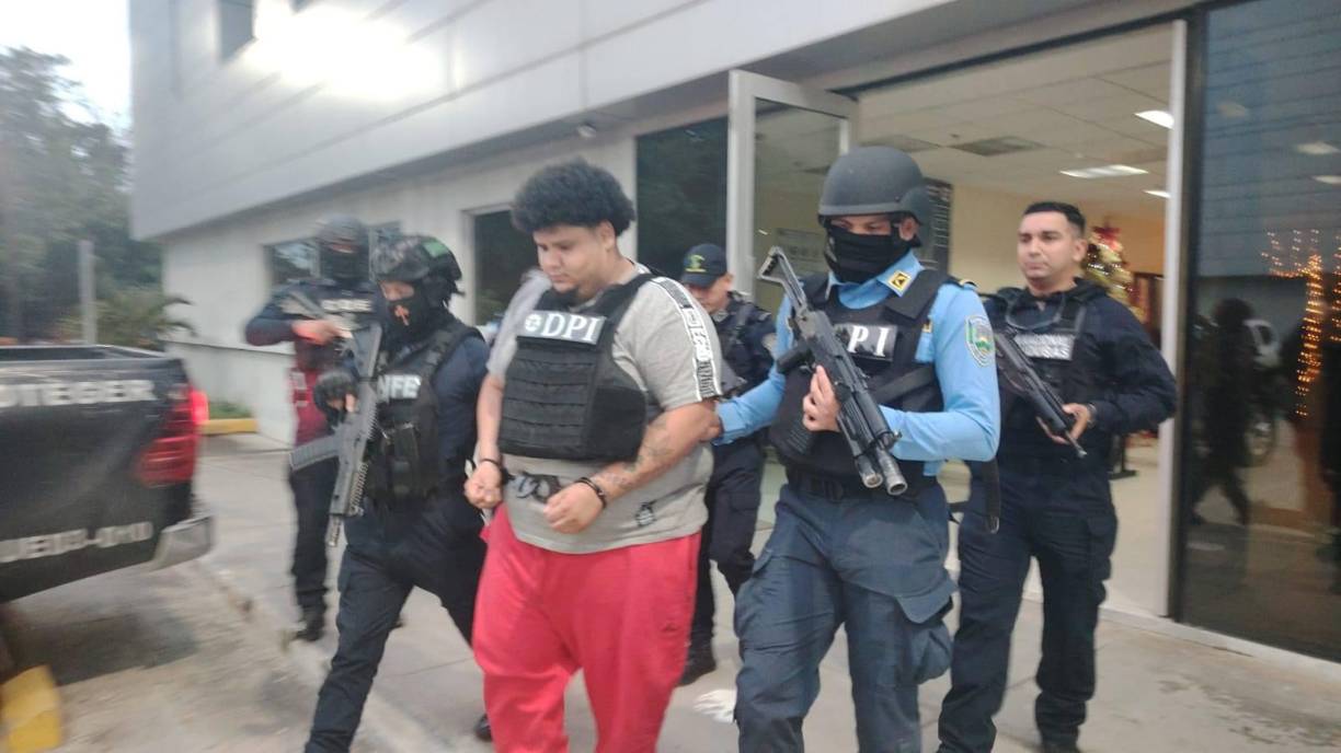 Elvis Adiel Trujillo Guerra, de 26 años, fue capturado en una residencial del municipio de Choloma, Cortés.