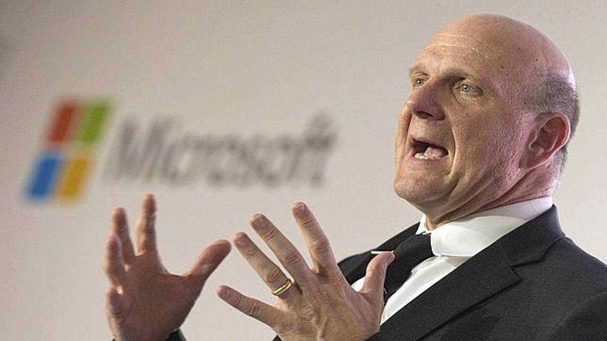 Steve Ballmer fue director ejecutivo de Microsoft de 2000 a 2014.