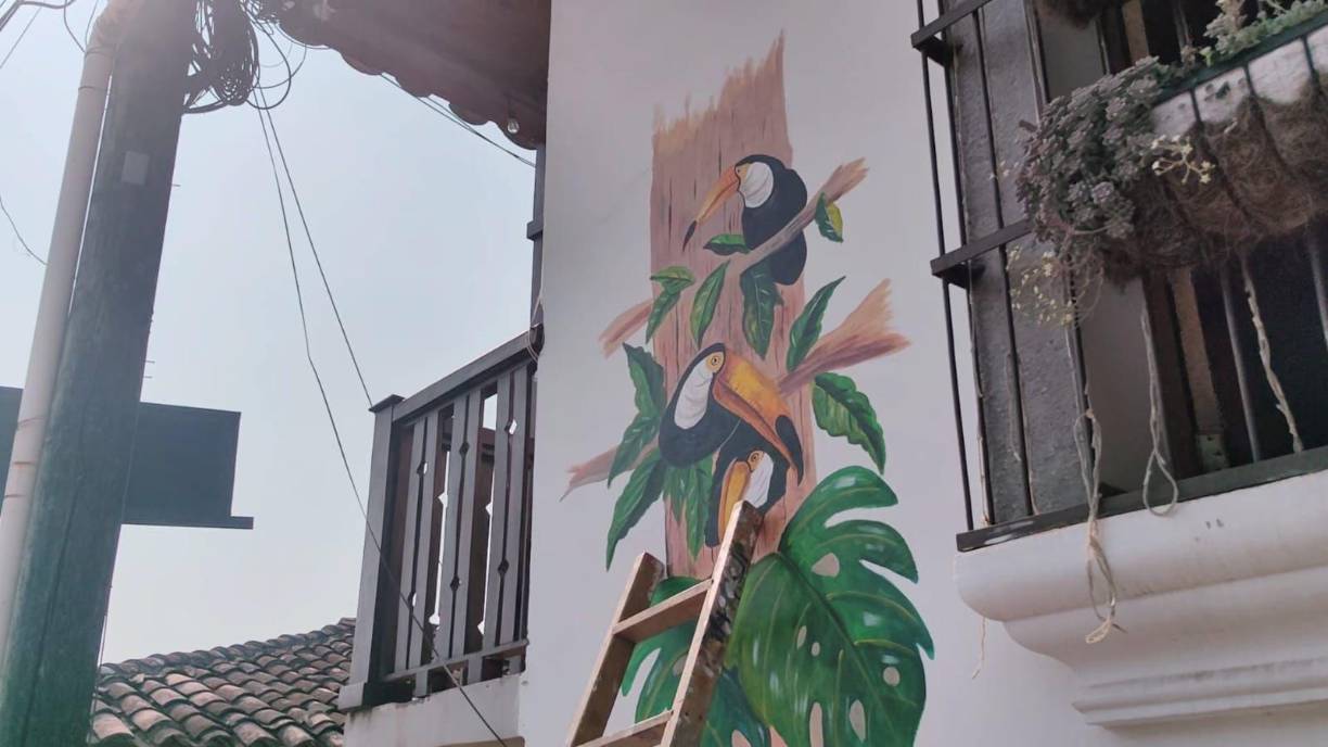 Muralismo en 3D: el festival en Copán que promete espectáculo