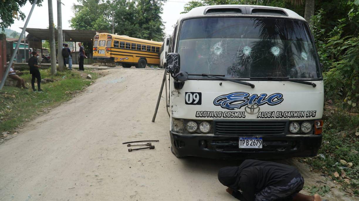 Ante ello, no se puede confirmar o descartar que la balacera se haya producido entre policías y pobladores o con mareros. 