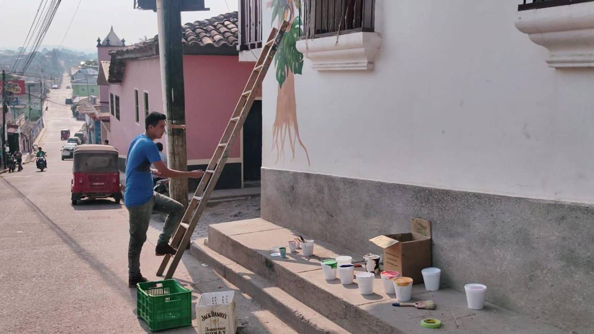 Muralismo en 3D: el festival en Copán que promete espectáculo