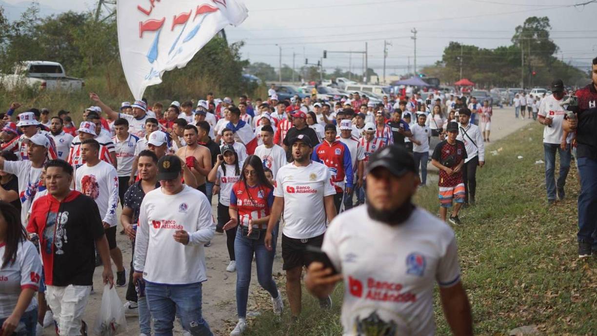 Los olimpistas se han hecho sentir y han dicho presente para el duelo contra el Atlas., correspondiente a la Champions de Concacaf.