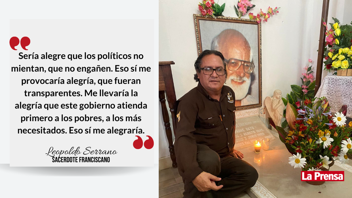 “Luis Redondo me ofreció ayuda y todavía no ha llegado”: frases del padre Leopoldo