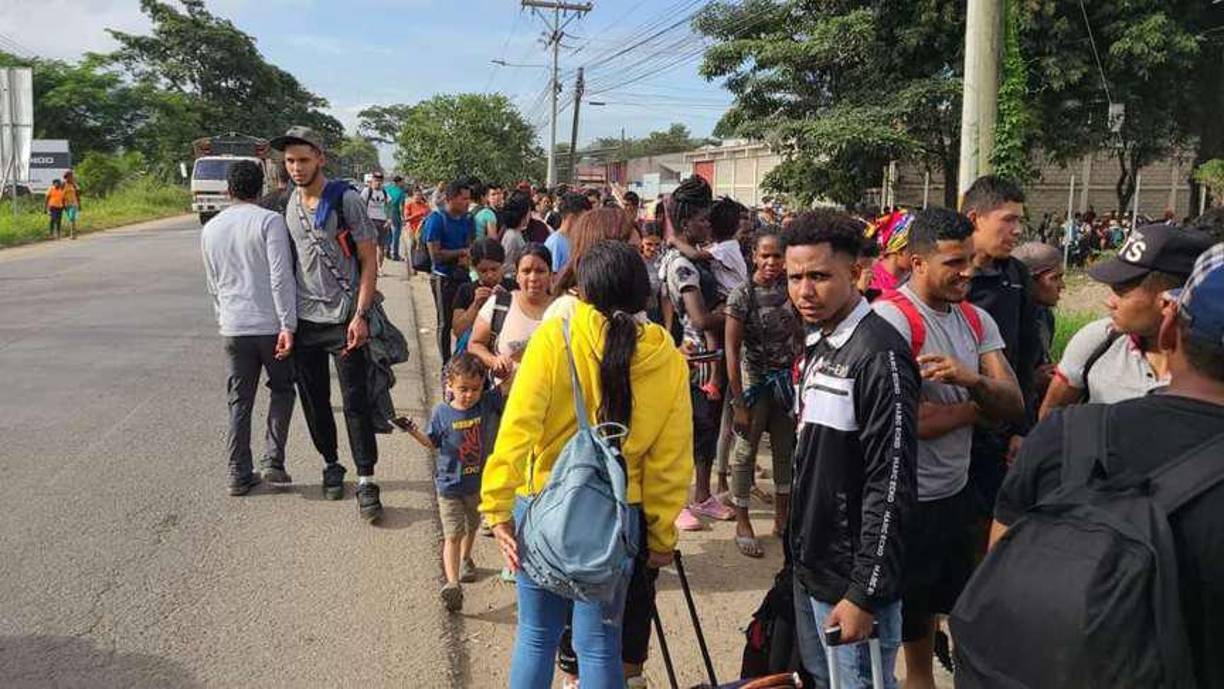De acuerdo con cifras del INM, al menos 188,000 migrantes ingresaron a Honduras en 2022, en comparación a este 2023 que se han reportado más 222,000 migrantes, una cifra alarmante.