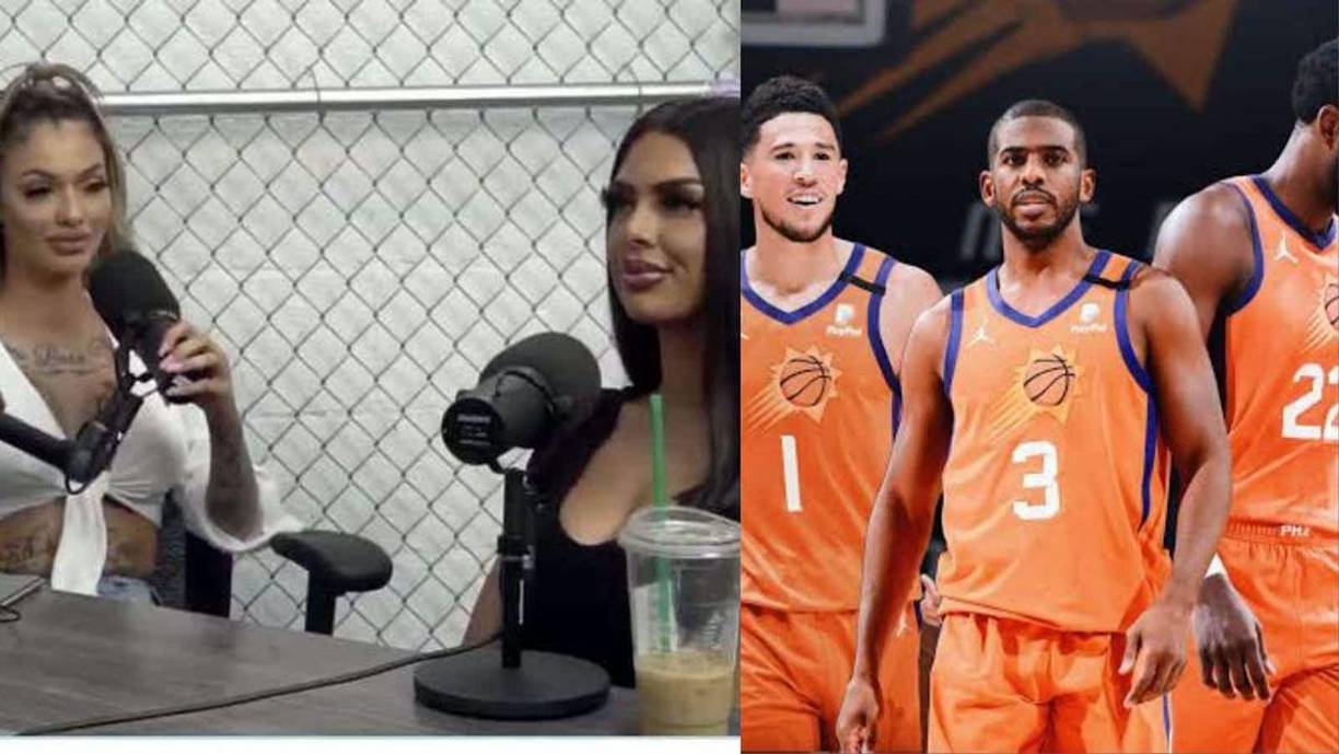 En una entrevista para el podcast Adam22’s No Jumper la influencer contó todos los detalles de esa noche que pasó con los siete jugadores de los Phoenix Suns.
