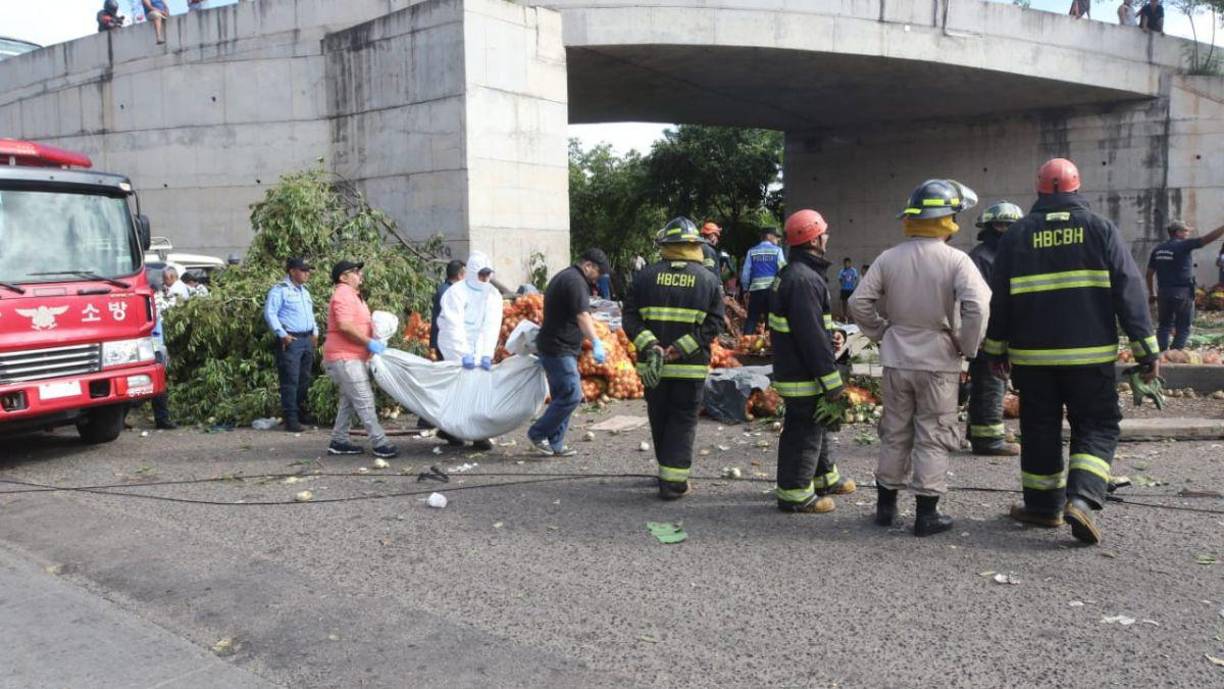 Por otro lado, el Cuerpo de Bomberos y Medicina Forense lograron retirar el cuerpo del malogrado conductor, que quedó entre el amasijo de hierro. 