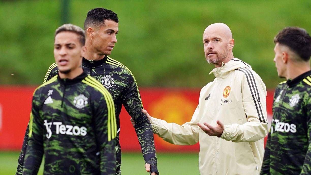 The Sun también cuenta que Ten Hag mandó a Cristiano Ronaldo a entrenar con los jugadores Sub-21 de la reserva del Manchester United. El técnico no lo quiere ver ni en pintura.