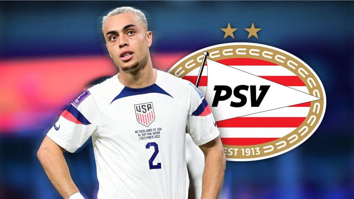 Sergiño Dest se va del Barcelona rumbo al PSV cedido con opción de compra de 10 millones de euros. El conjunto holandés pagará la mitad de su salario con la cesión.