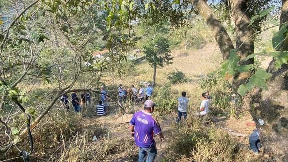 Accidente vehicular en San Nicolás, Santa Bárbara. 