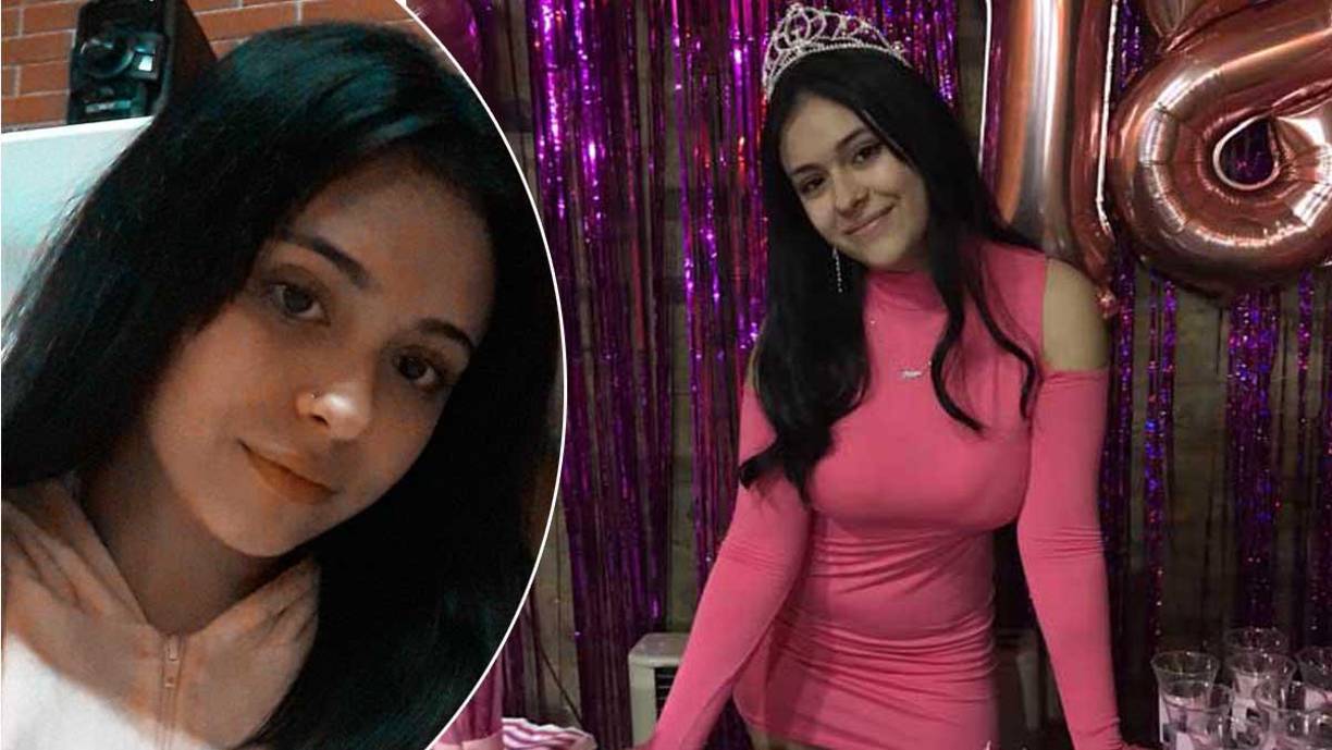 Pilar Armijo mostró todo lo que había organizado para su festejo, la mayoría, de color rosa.