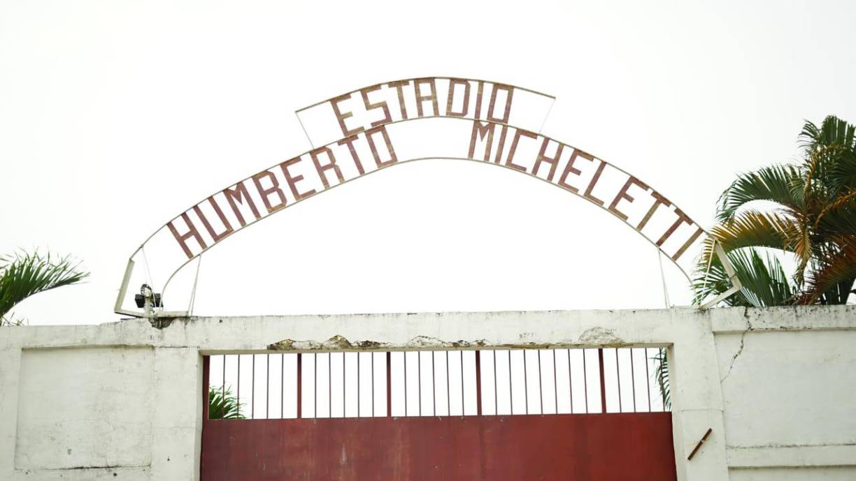 El Humberto Micheletti se preparó para recibir a su gente y disfrutar el duelo que promete intensidad por la lucha de la permanencia en la Liga Nacional.