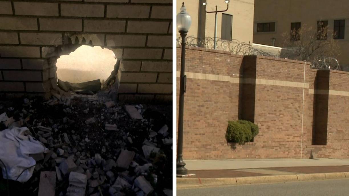 Su fuga de la prisión de Newport fue detectada en un recuento rutinario durante la noche del lunes. 