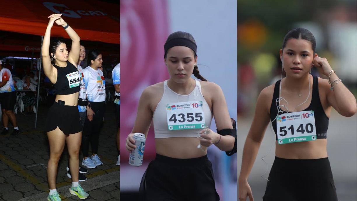 ¡Solo bellezas! La Maratón de LA PRENSA, además de una fiesta deportiva, fue escenario de mujeres guapísimas. 