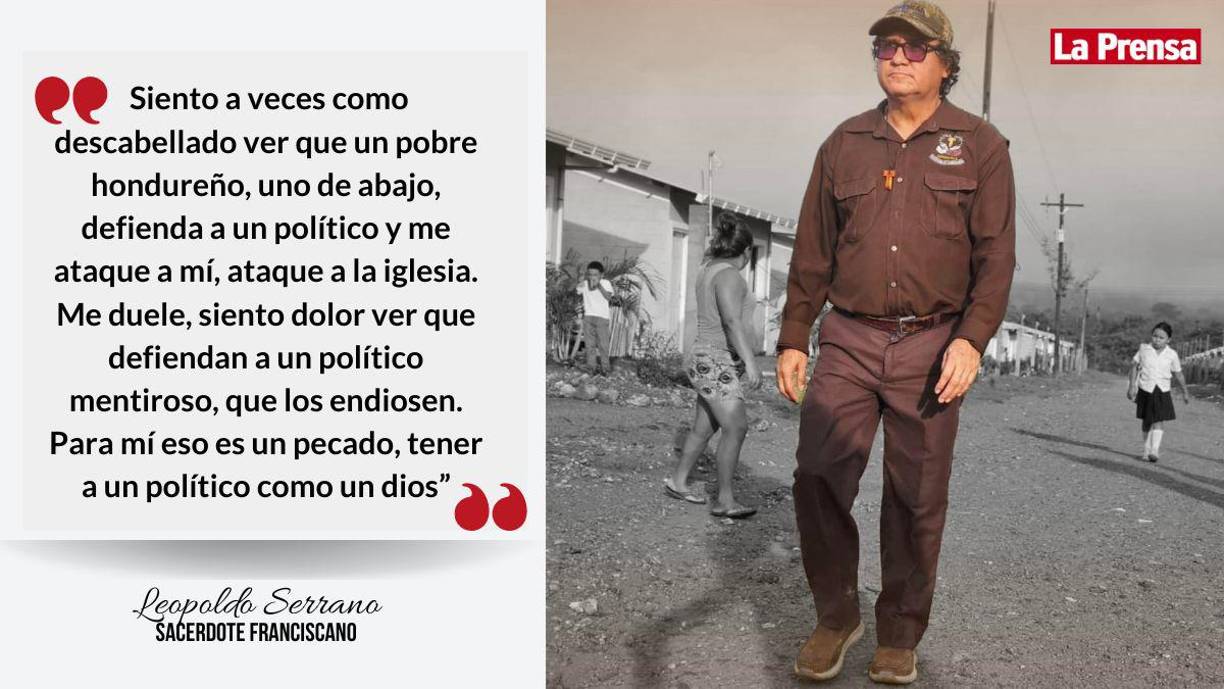“Luis Redondo me ofreció ayuda y todavía no ha llegado”: frases del padre Leopoldo