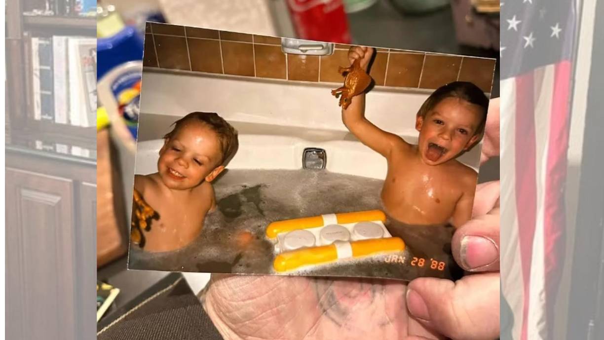 Corey compartió esta imagen. “¡Siempre estarás en mi corazón! Te quiero Adam”, colocó en la descripción.