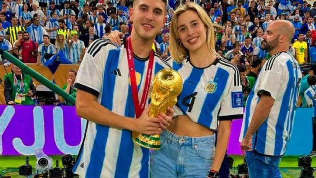 El nombre corresponde a Exequiel Palacios, jugador del Bayer Leverkusen de Alemania, lugar donde habría engañado a su ahora expareja, Yesica Frías.