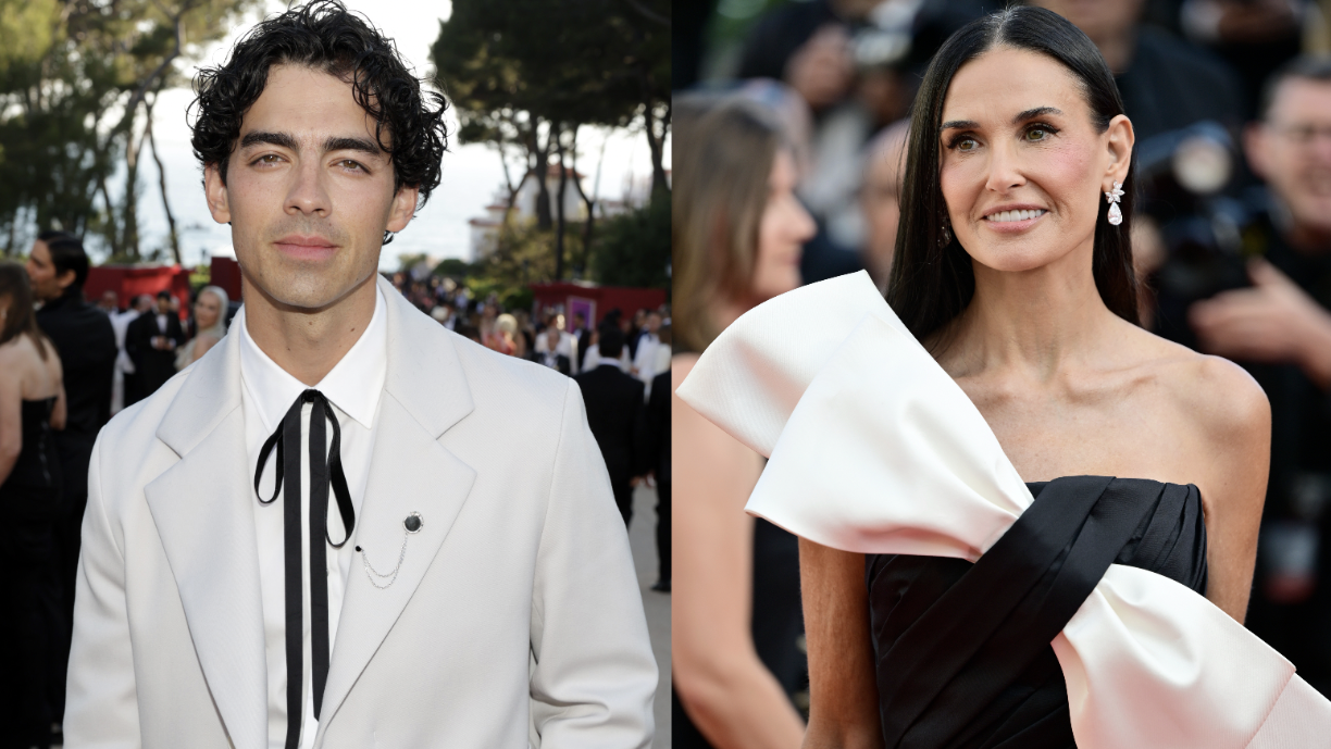 El cantante Joe Jonas, de 34 años, y la actriz Demi Moore, de 61, fueron captados mientras disfrutaban de un desayuno en Cannes. 