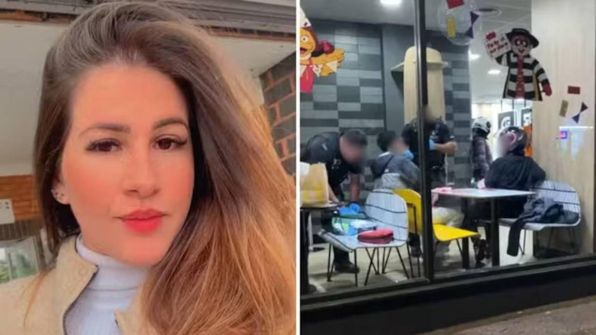 El ataque ocurrió el sábado por la noche mientras Anna recogía un pedido. 