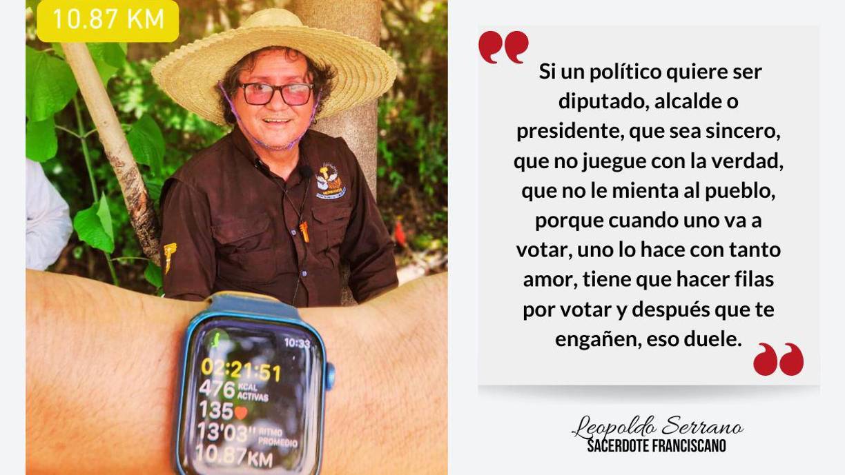 “Luis Redondo me ofreció ayuda y todavía no ha llegado”: frases del padre Leopoldo