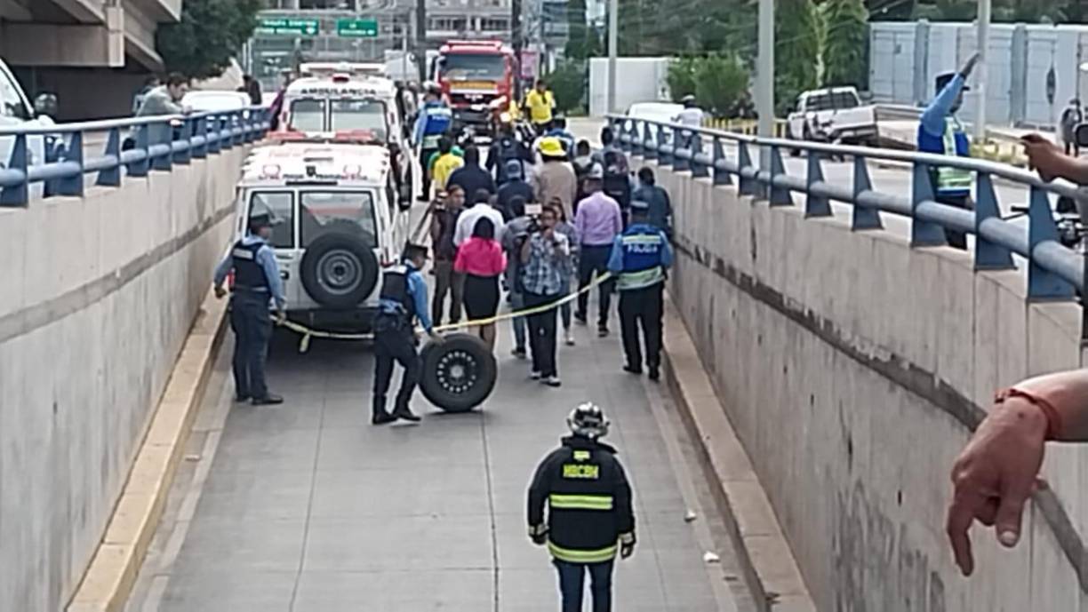 Conductor murió aplastado por su propio bus en Tegucigalpa