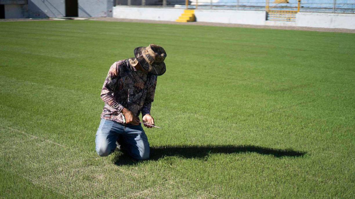Mario Moncada ya le ha notificado a la Liga Nacional que el escenario donde juega el Real España será entregado en la última semana de febrero. Esto para que así programen el clásico ante Marathón que será el partido que estrenará la grama híbrida a mitad de la primera vuelta.