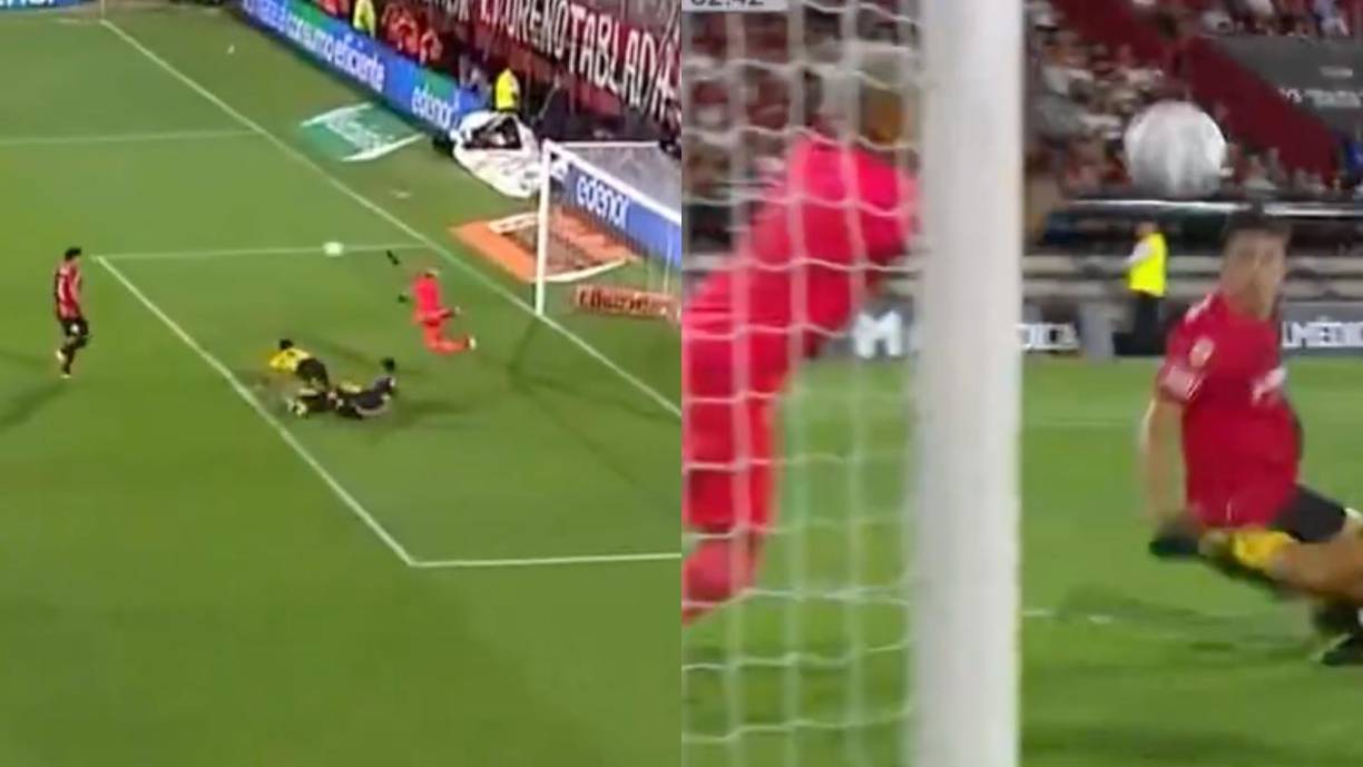 En el segundo tiempo, Keylor Navas se destacó con una gran atajada contra Justo Giani, aunque luego la acción fue invalidad por una posición adelantada.