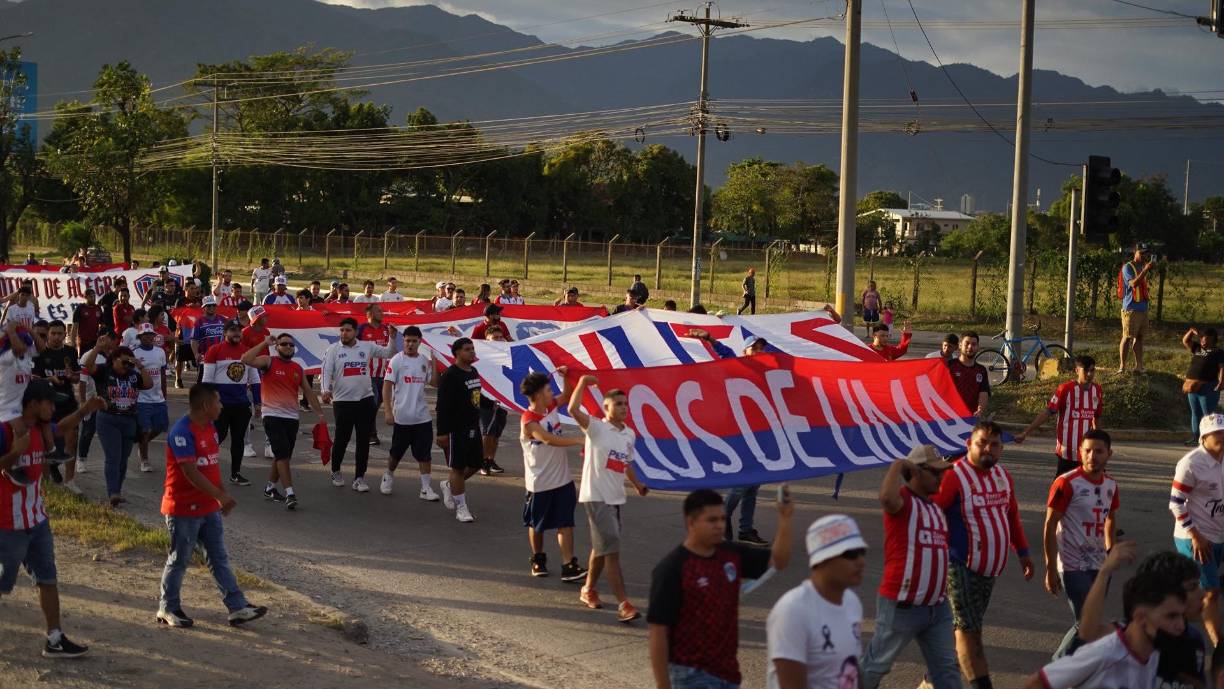 En el encuentro no estaba permitido el ingreso de los aficionados de Motagua, para evitar conflictos dentro y fuera de la cancha.