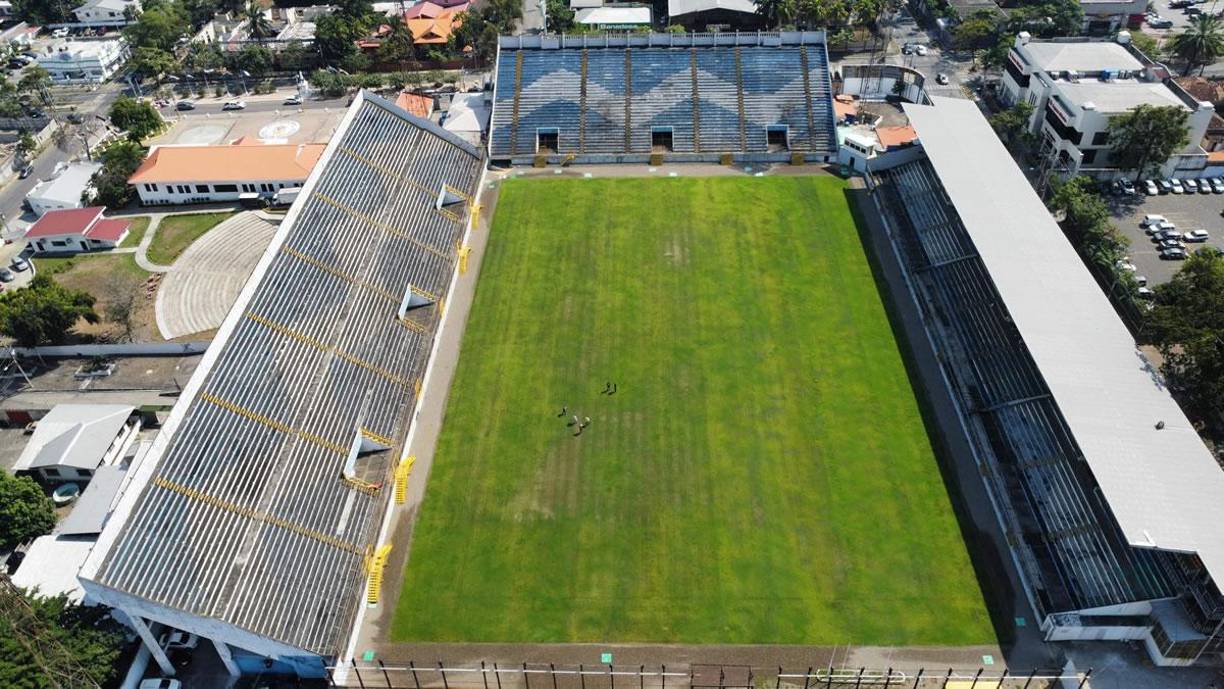El Comisionado de Condepor ha confirmado que la cancha del estadio Morazán está contaminada con hongos y otras plagas.