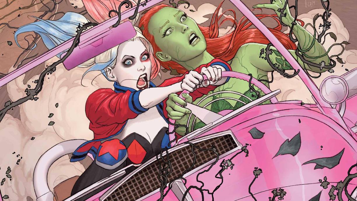 Harley Quinn y Poison Ivy: Si Harley Quinn sólo había cobrado relevancia como acompañante del Joker en otras adaptaciones, Amanda Conner y Jimmy Palmiotti decidieron llevarla a otra profundidad al hacerse cargo del personaje en su venganza contra su ex.