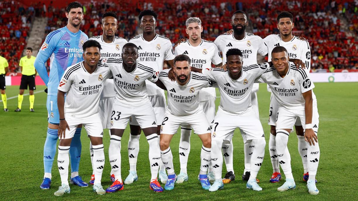 ¡Equipazo! Este fue el 11 titular del Real Madrid ante Mallorca en su debut