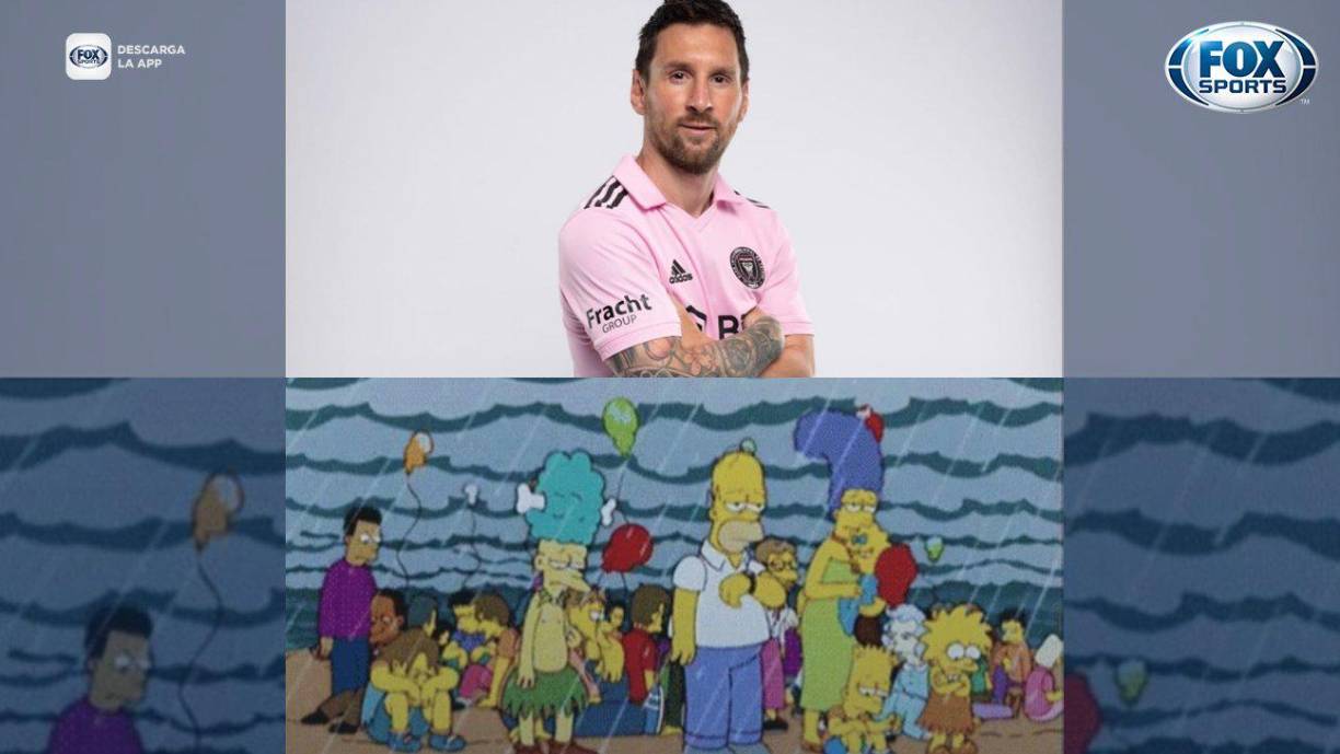 Messi fue víctima de memes tras su presentación con el Inter Miami