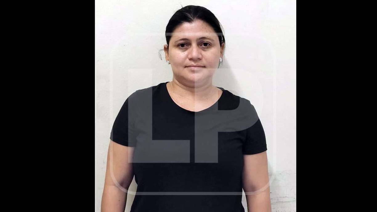 Sayra Dinora Tinoco Méndez fue capturada junto a los otros miembros de la supuesta banda.
