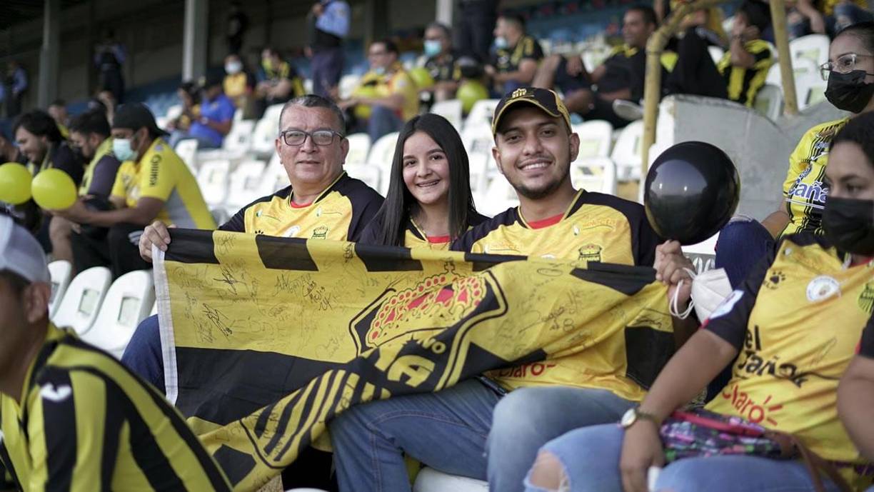 La familia aurinegra asistió al inmueble sampedrano para disfrutar de una fiesta deportiva.