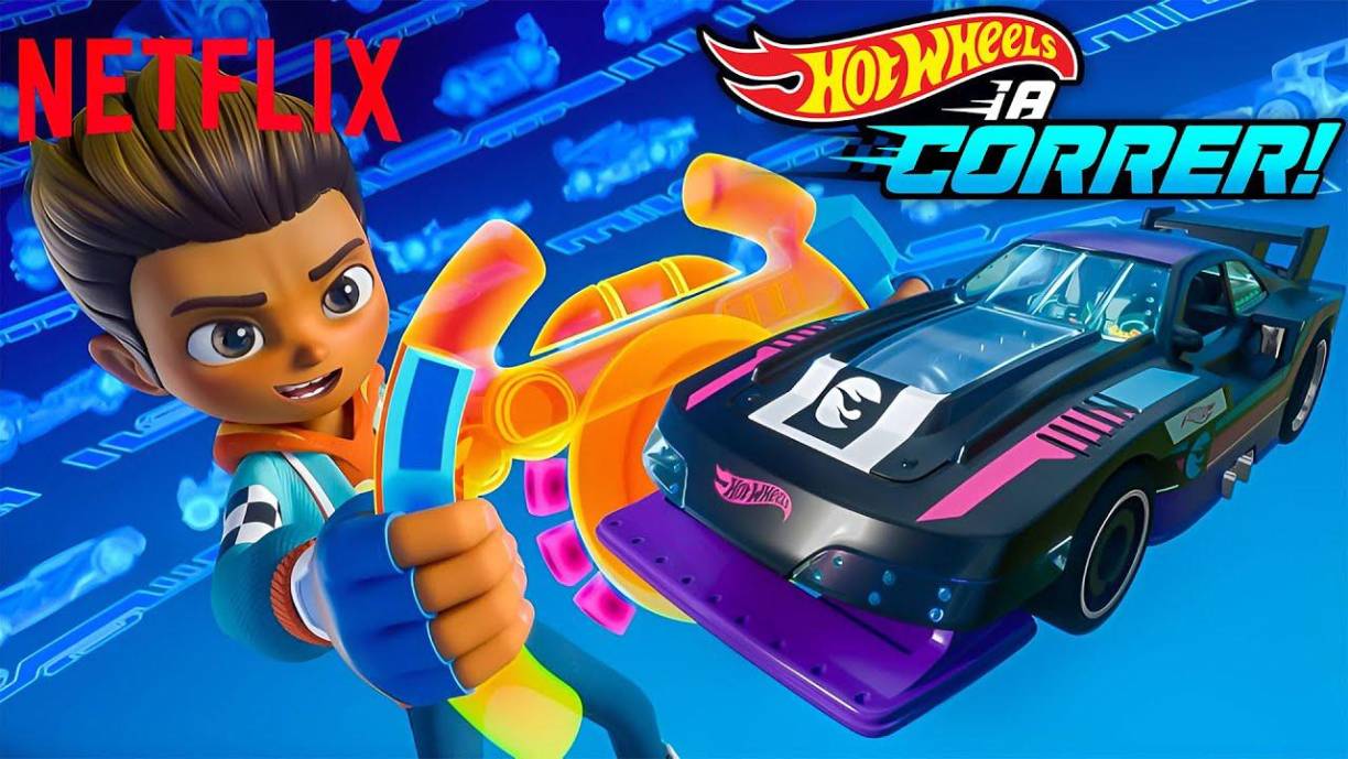 ‘Hot Wheels, ¡a correr!’ - Seis chavales van al campamento del Garaje Definitivo con el objetivo de aprender todo lo necesario para convertirse en la próxima generación de pilotos de Hot Wheels. La serie estrena el lunes 4 de marzo.