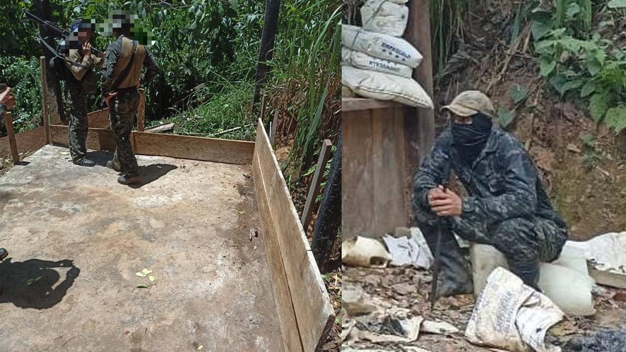 Imágenes difundidas por las fuerzas de seguridad muestran el local clandestino que había sido acondicionado para dedicarse a la producción de sustancias ilegales.