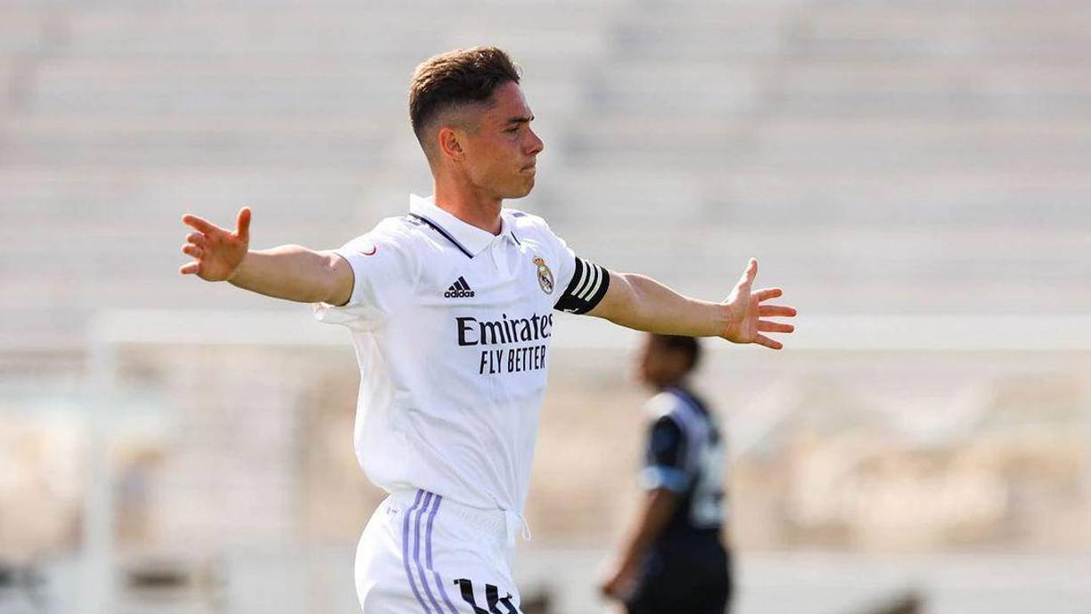 Sergio Arribas está en la órbita del Almería y el Mallorca. El futbolista del Real Madrid Castilla tiene varios pretendientes en este mercado de verano.