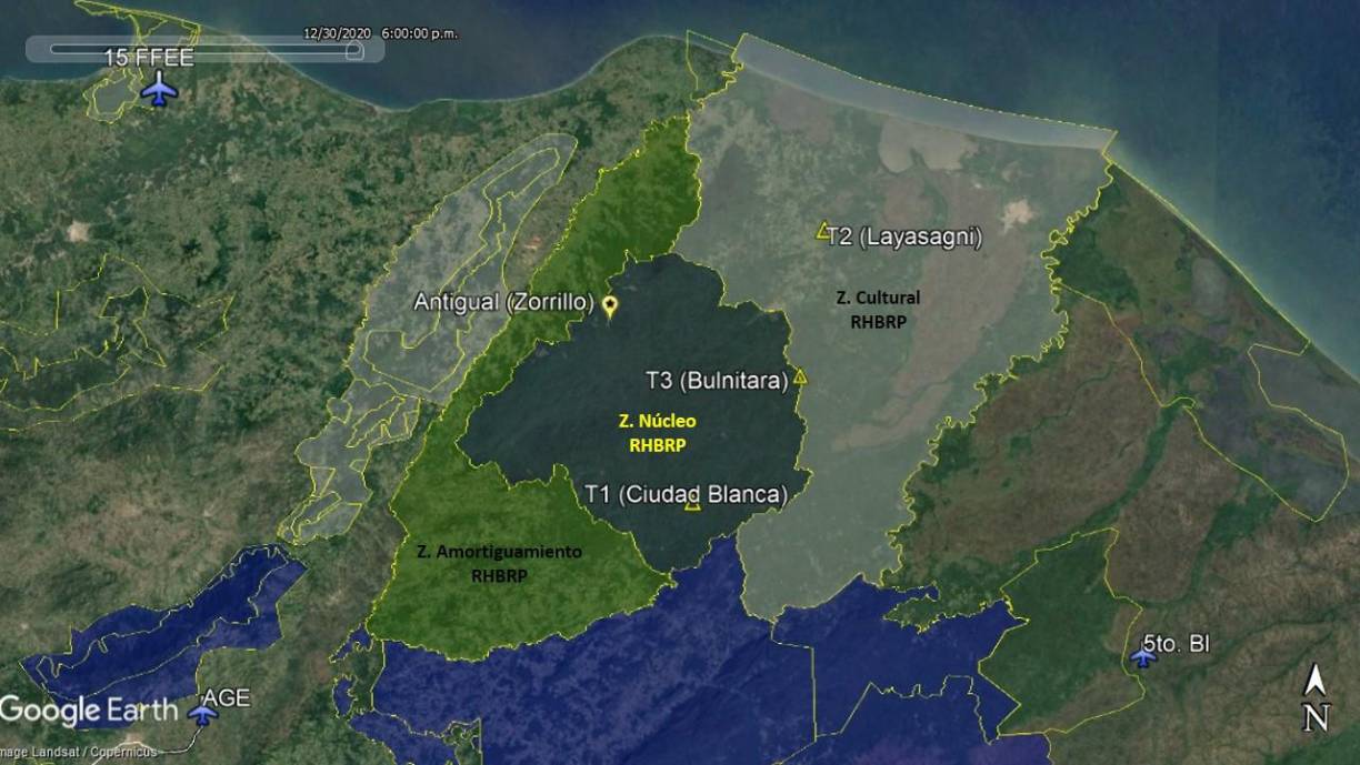 La Ciudad Blanca o Ciudad perdida del dios Mono es un sitio arqueológico que está ubicado en el departamento de Gracias a Dios, en el oriente de Honduras. 
