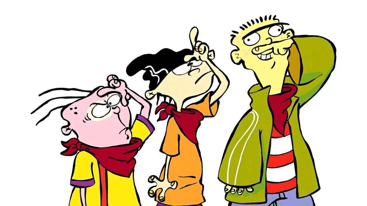Ed, Edd y Eddy - Narra las vivencias de tres jóvenes preadolescentes que frecuentemente se involucran en travesuras, estafando a los residentes de su vecindario con el objetivo de adquirir caramelos enormes y lograr sus propósitos, lo que los lleva a vivir diversas situaciones problemáticas que los ponen en aprietos.