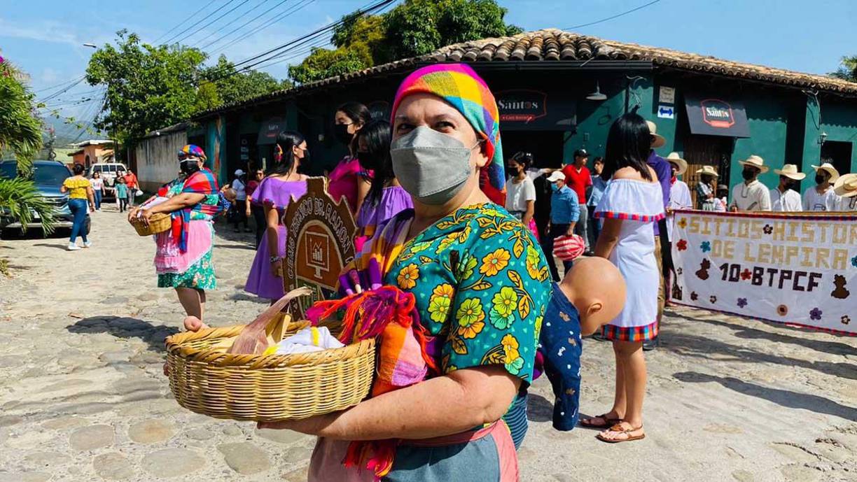 Cacique Lempira: En Gualcinse celebran el Día de la Identidad Nacional