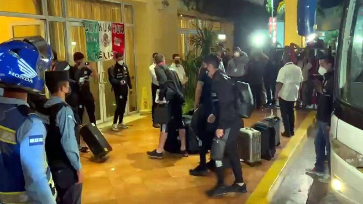 Lejos del clima hostil que suele enfrentar México en Honduras, el Tri fue bien recibido en esta ocasión.