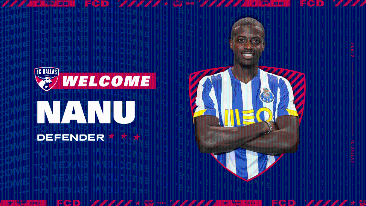 El FC Dallas de la MLS anunció el fichaje de Nanu, defensor que llega procedente del Porto de Portugal.