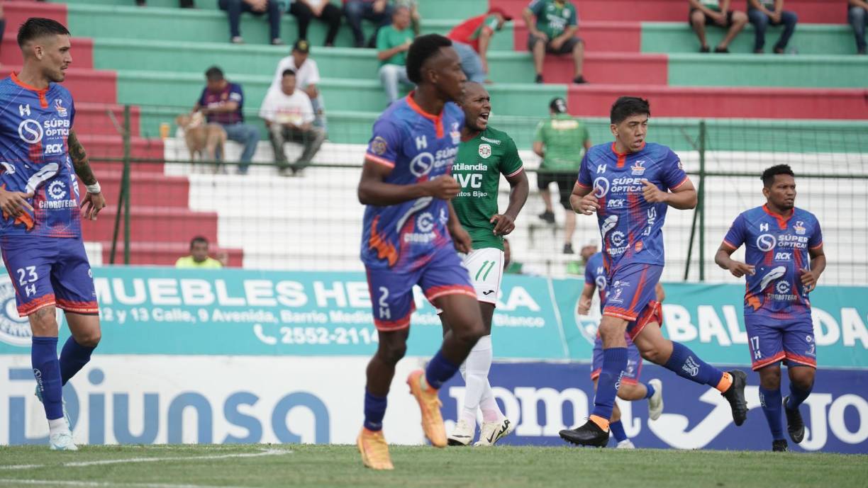 Fue el primer tanto del delantero ecuatoriano en la Liga Nacional de Honduras.